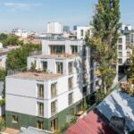 Mass, Cut-outs, Collage. ADN BA : Apartment complex, Sfinții Voievozi St., Bucharest