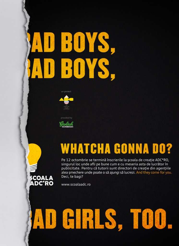 poster Scoala ADC