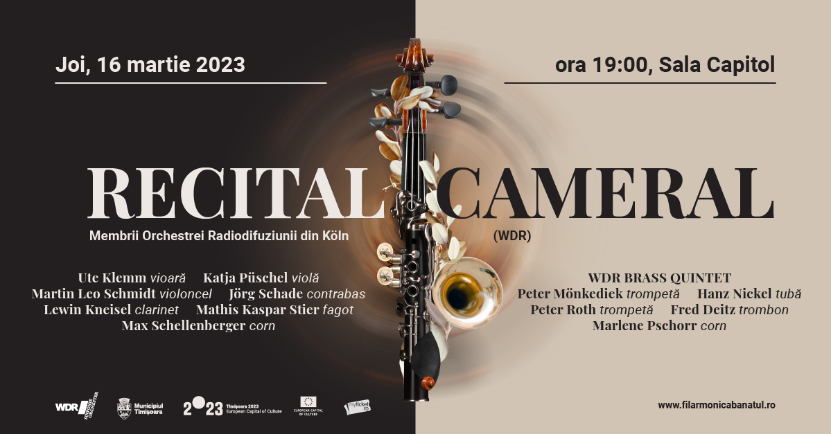 Recital cameral Timișoara_martie 2023