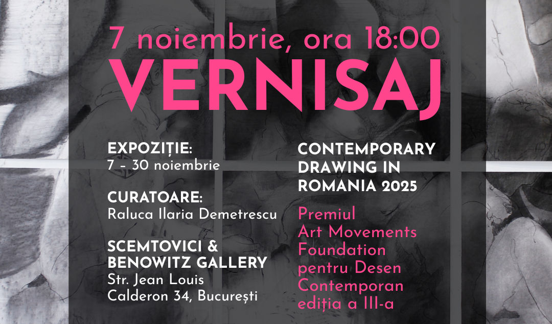 vernisaj premiul art movement pentru desen contemporan 2025