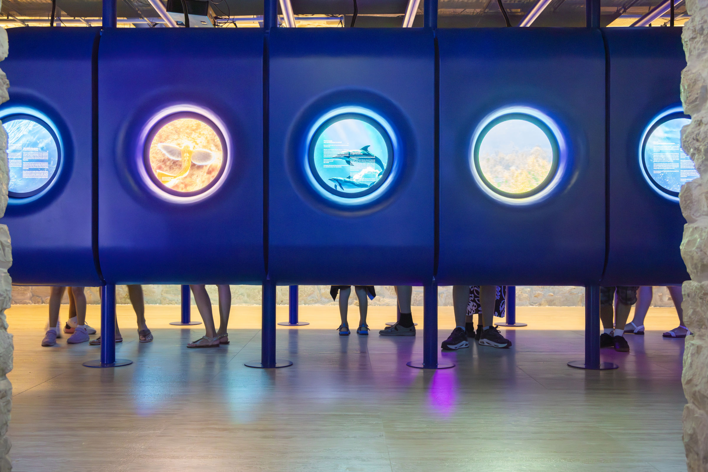 01_A_subsol – Povesti din adancurile Marii Negre – Instalatie Multimodala Submarinul Argo