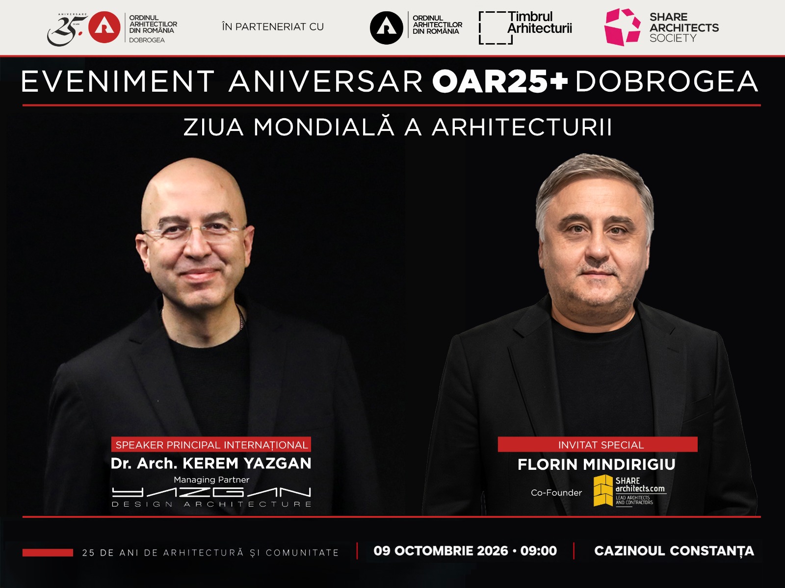 speakeri ziua mondiala a arhitecturii